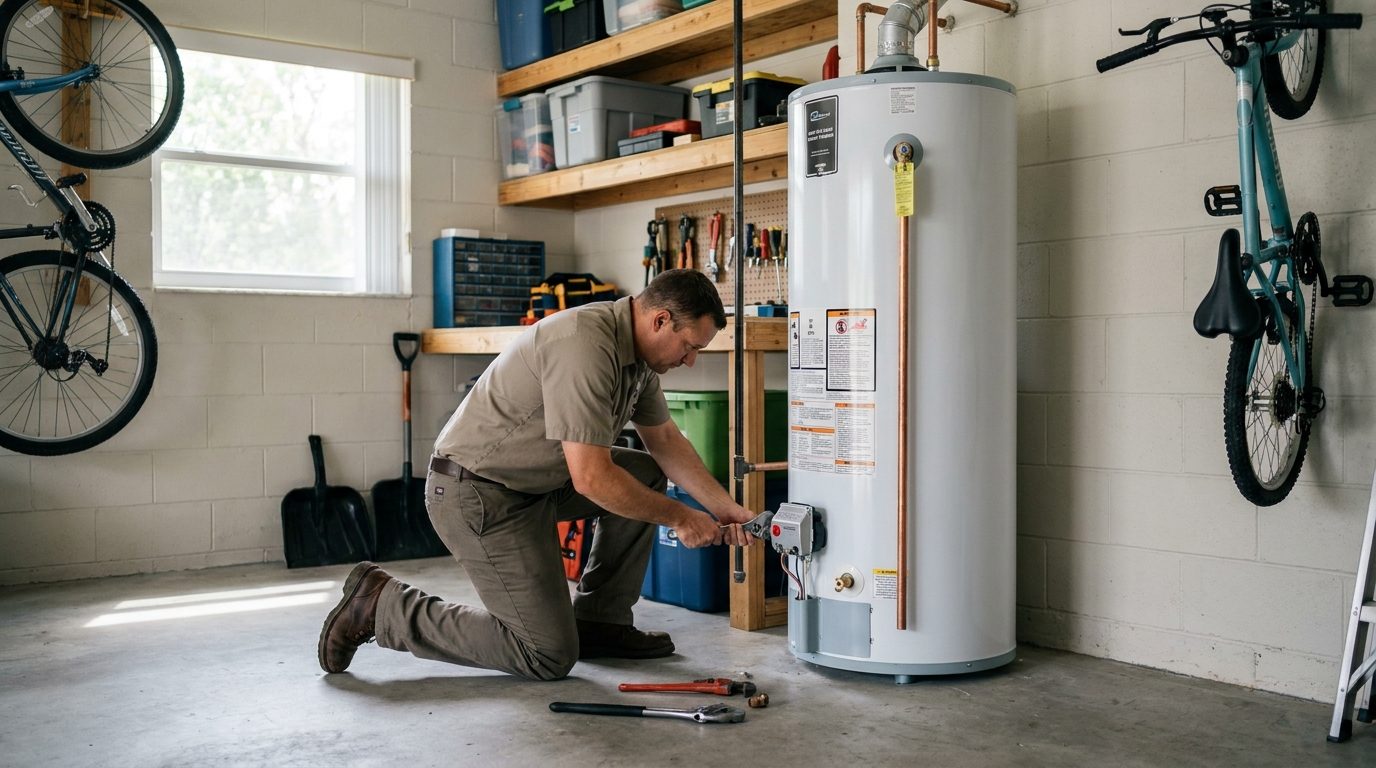 Temporary representative photo: Water Heater Repair